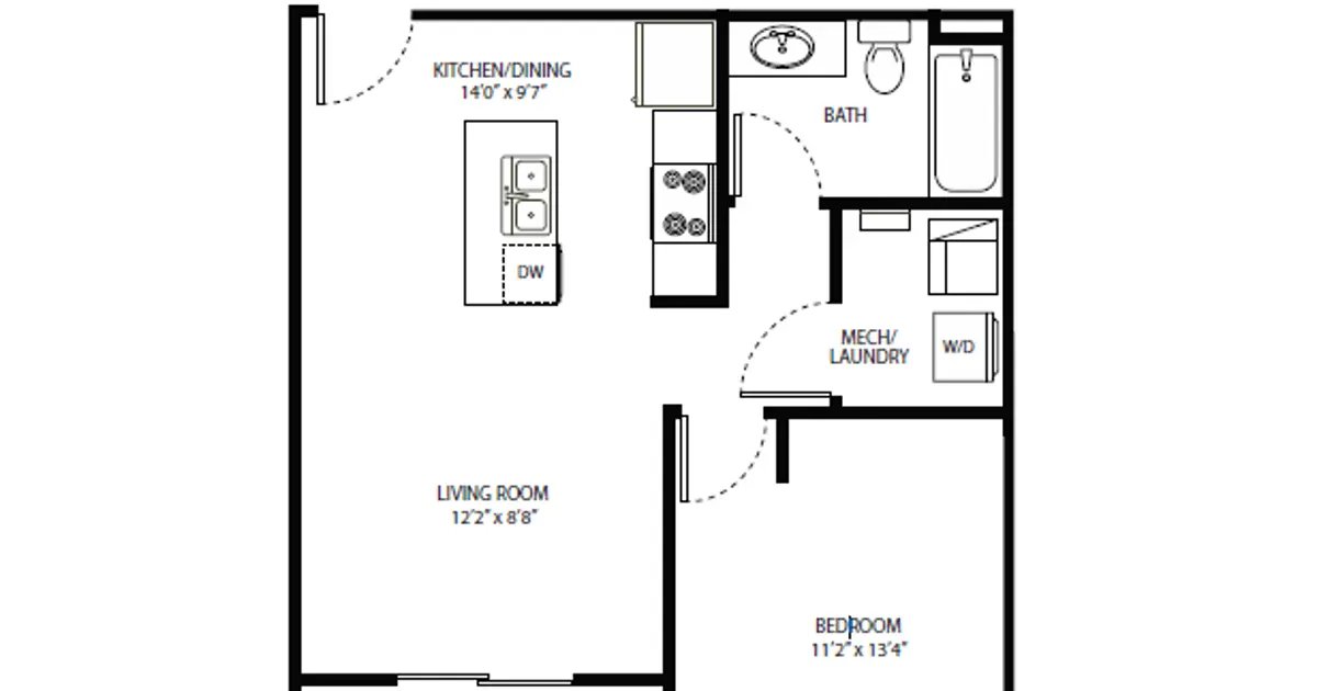 Unit C106 Apartment Station at Park Meadows